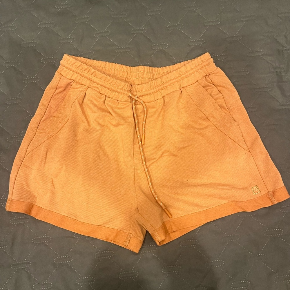 Avalanche Women's Athletic Shorts in Orange